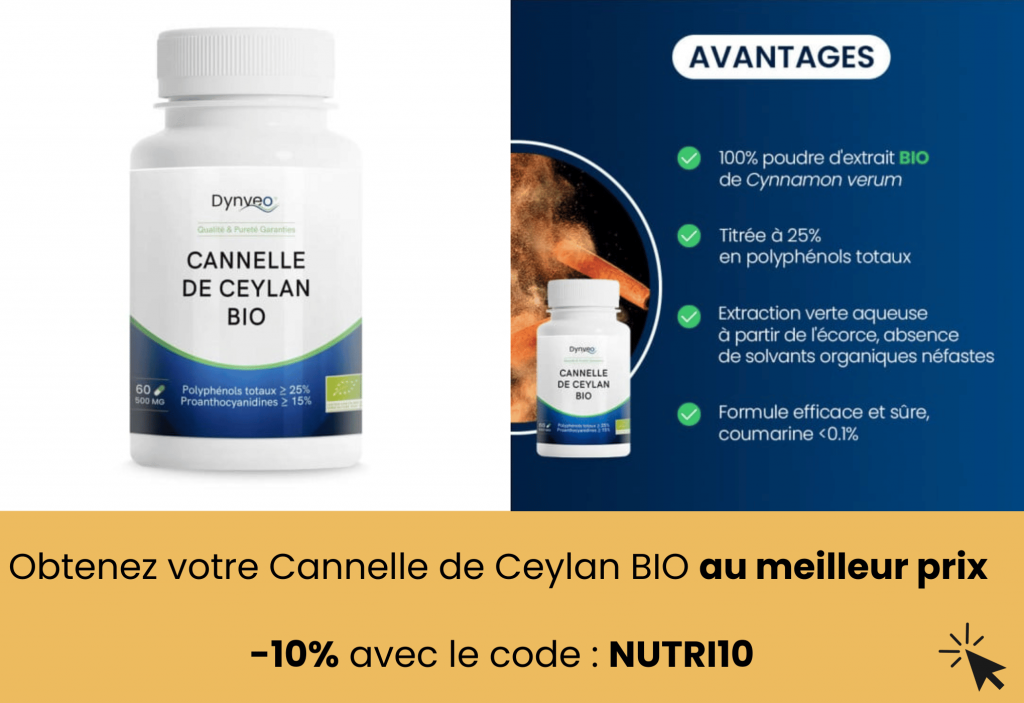 meilleur cannelle de ceylan bio de chez nutri&co