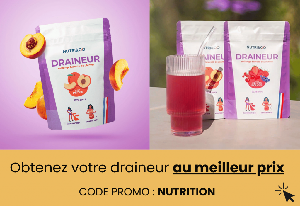 meilleur draineur perte ventre plat nutri&co