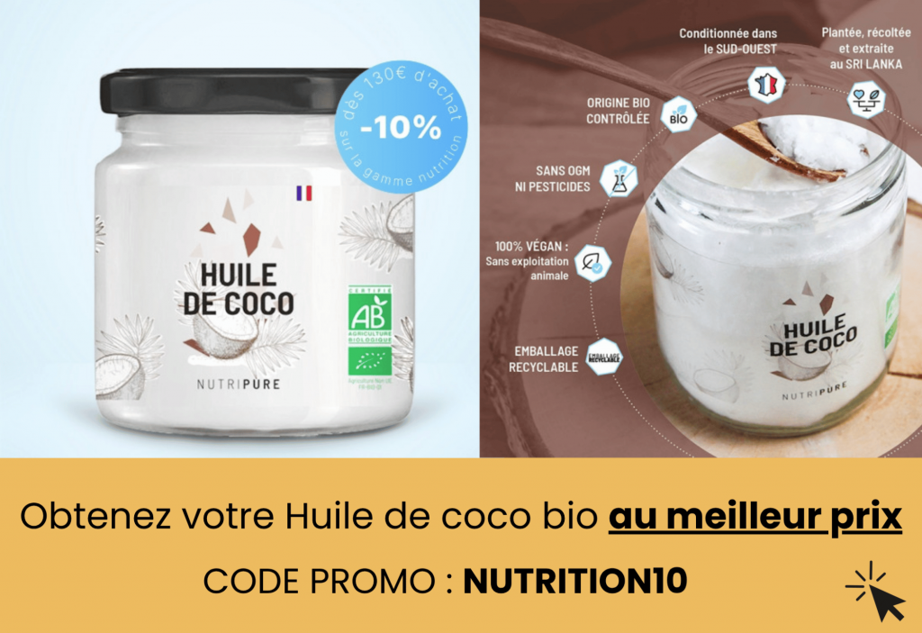 meilleur huile coco vierge bio nutripure