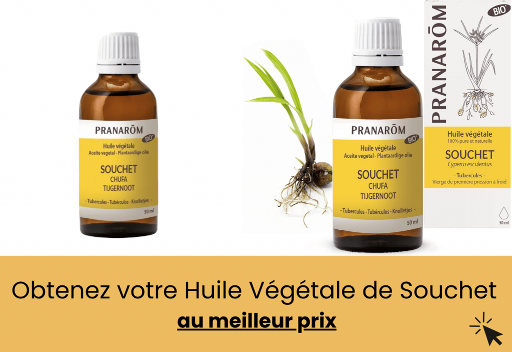 meilleur huile végétale de souchet pranarôm