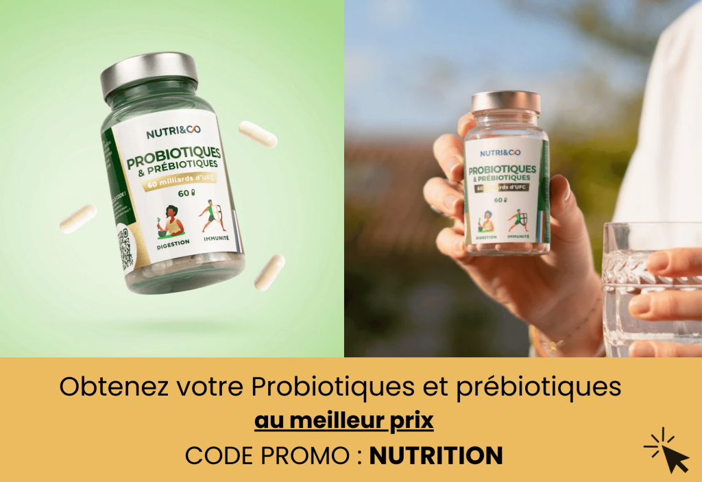 meilleur probiotiques et prébiotiques nutri&co