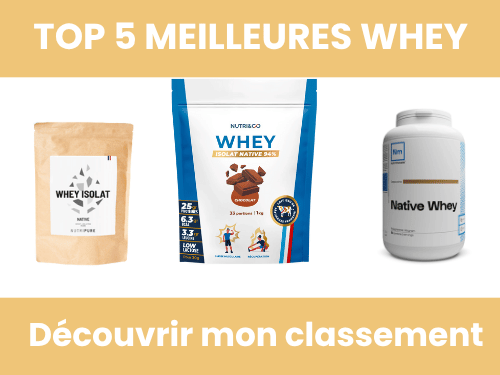 meilleur whey top 5