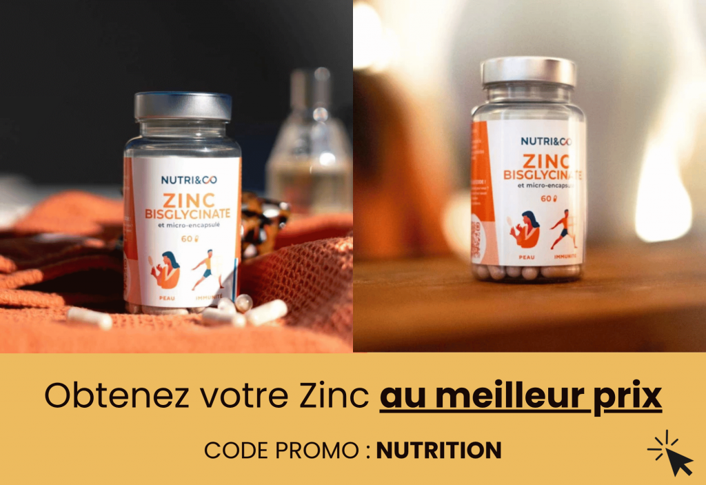 meilleur zinc bisglycinate nutri and co