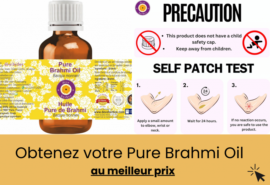 meilleure Huile de Brahmi pure Deve Herbes