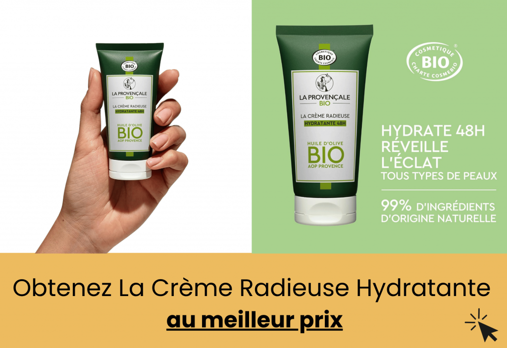meilleure crème radieuse hydratante la provençale