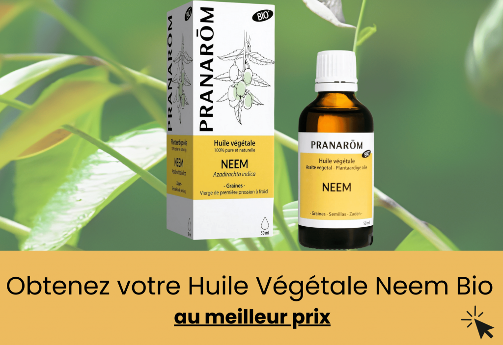 meilleure huile végétale neem Bio pranarôm