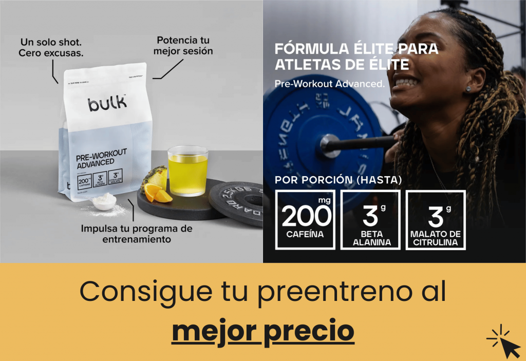 mejor pre-entreno de bulk