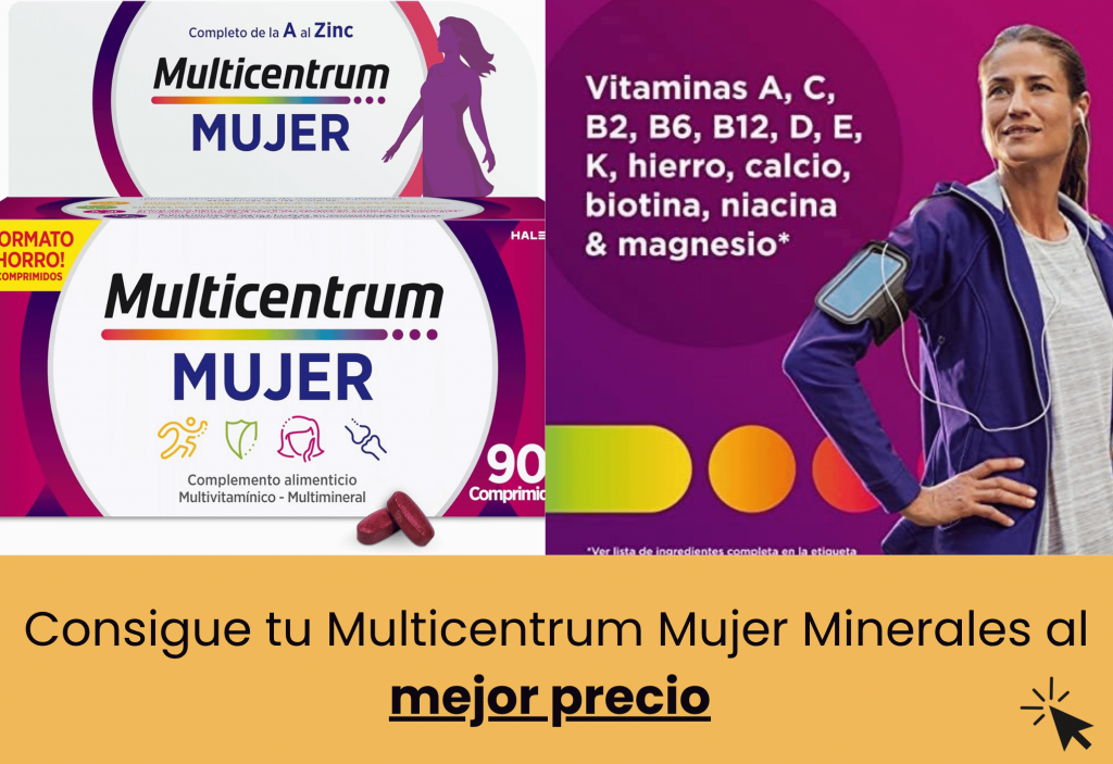 mejores multivitaminas para mujeres multicentrum