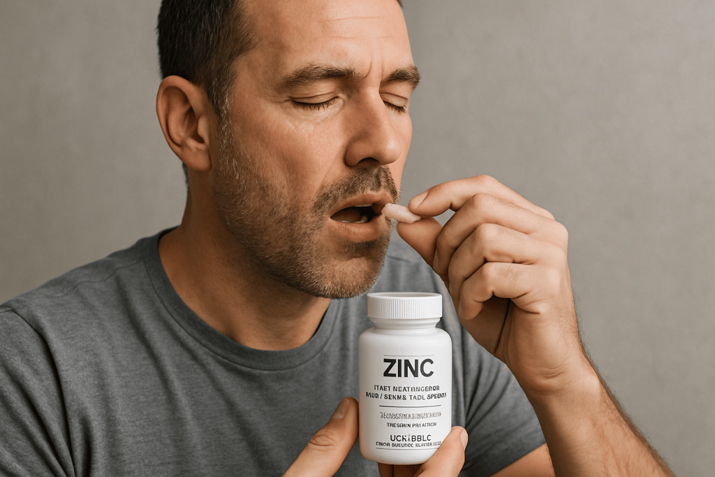 un homme bénéficiant des bienfaits du complément alimentaire testostérone