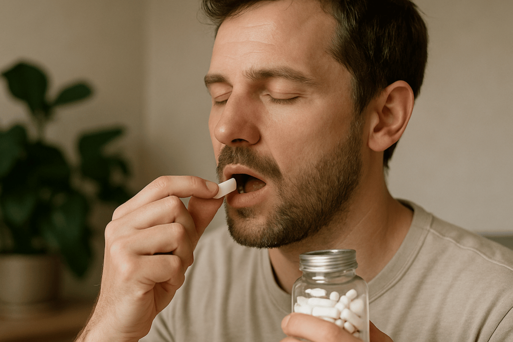 un homme bénéficiant des bienfaits d’un complément alimentaire pour la fertilité