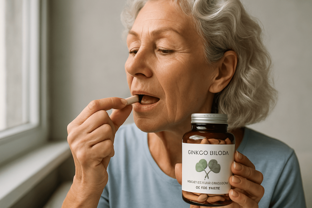 une personne profitant des bienfaits du complément alimentaire mémoire concentration