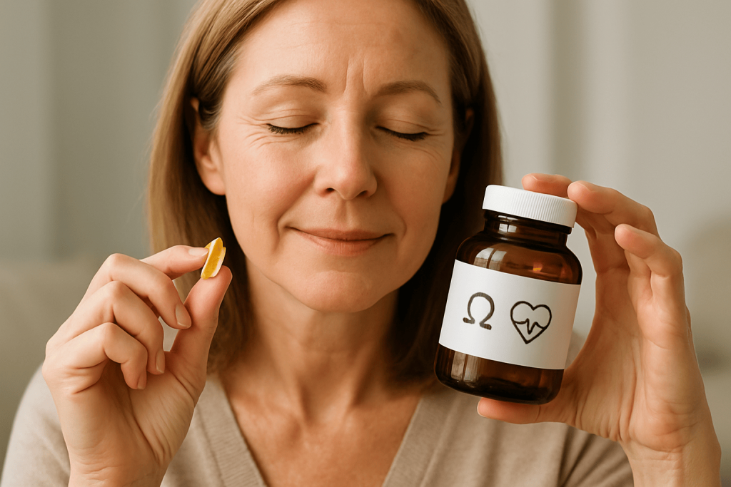 une personne profitant des bienfaits du meilleur complément alimentaire contre le cholestérol