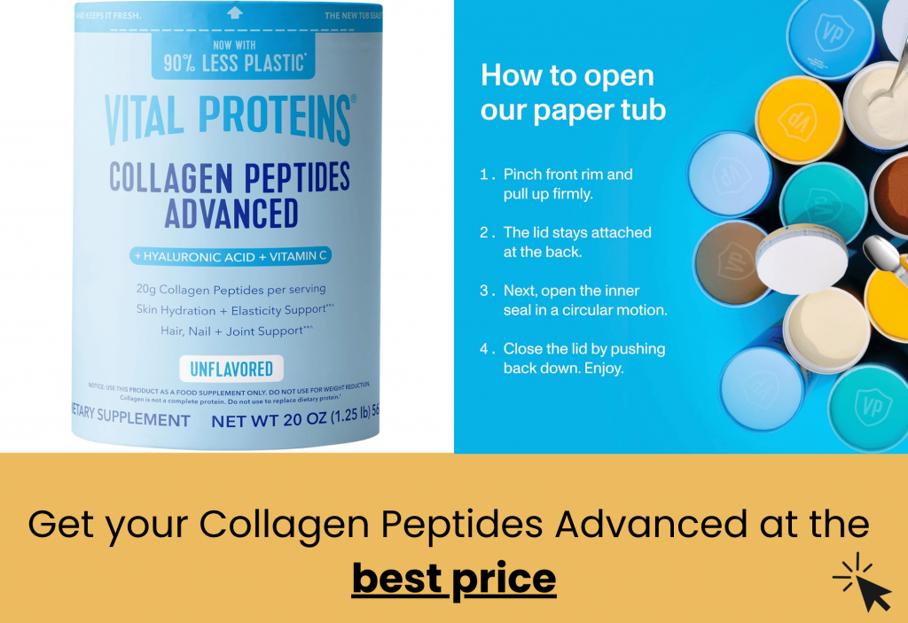 vital proteins collagen peptides advanced for diabetics