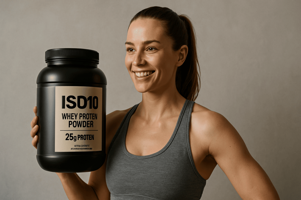 a person enjoying the benefits of the best whey protein drink for weight loss