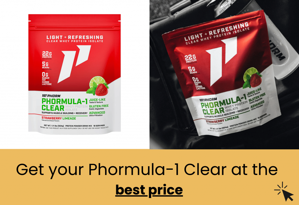 best 1st Phorm Phormula-1 Clear