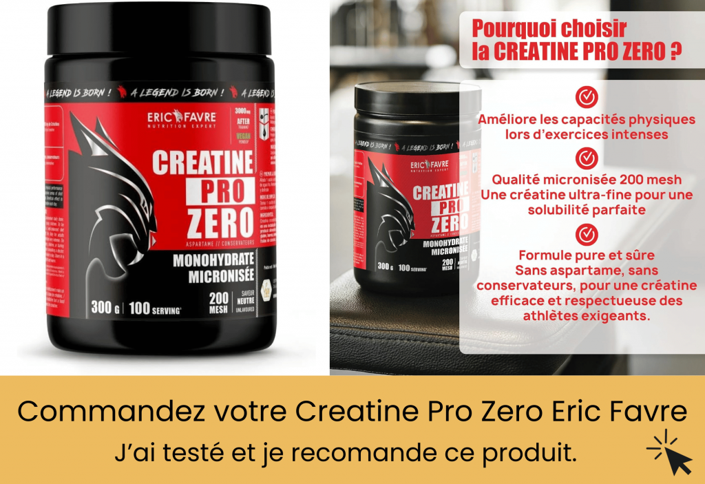 ce que pense les clients de la créatine eric favre