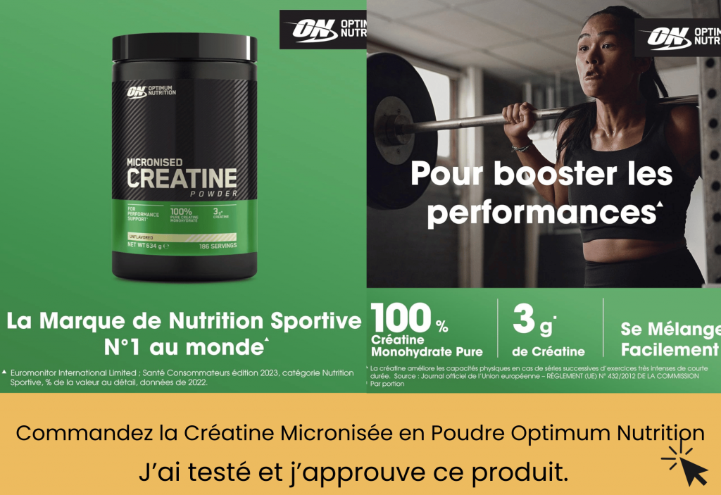 ce que pense les clients de la créatine optimum nutrition
