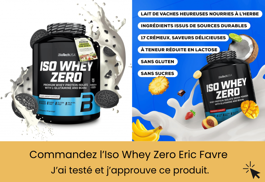 ce que pense les clients de l'iso whey zero