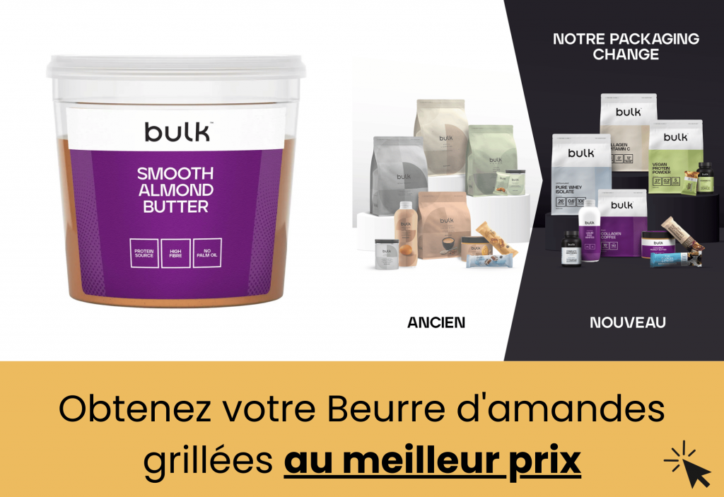 meilleur beurre d'amandes grillees bulk