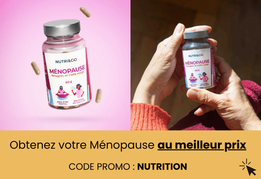 meilleur complément alimentaire ménopause de Nutri&Co