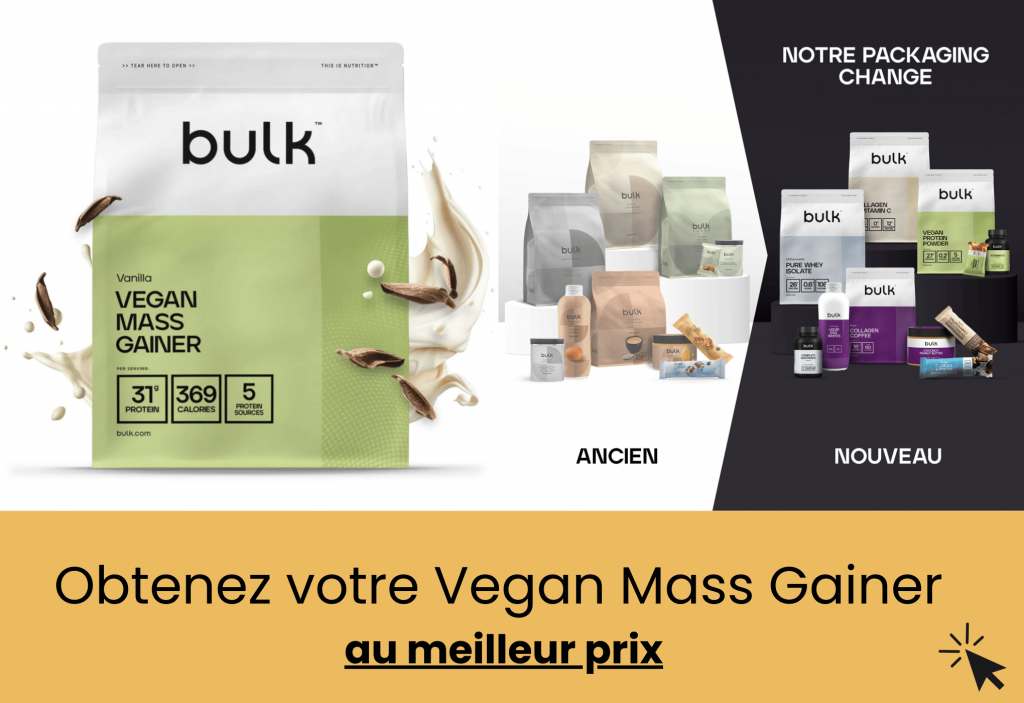 meilleur vegan mass gainer bulk