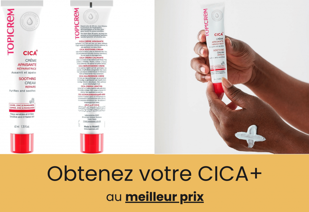 meilleure crème cica+ topicrem