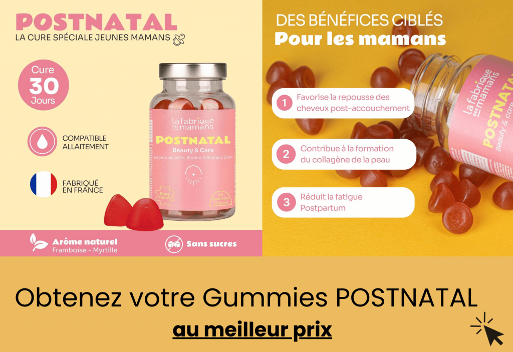 meilleurs gummies postnatal fabrique des mamans