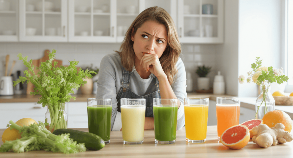 quels jus choisir selon votre objectif minceur