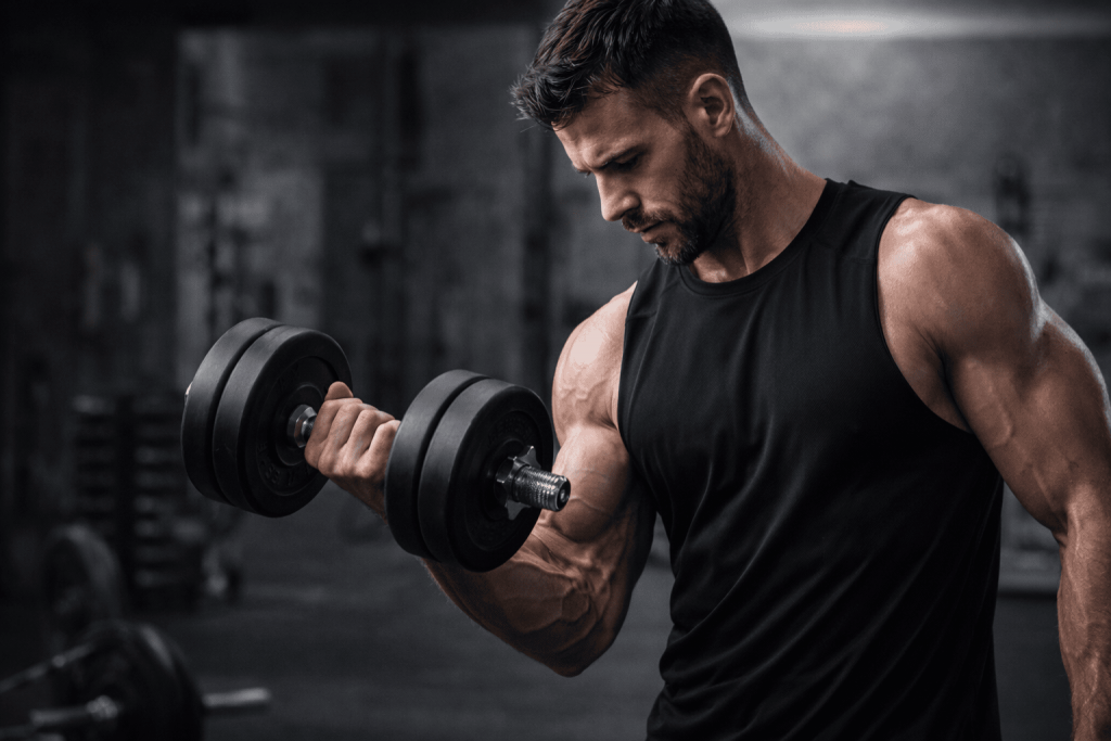 un sportif profitant des bienfaits du hmb