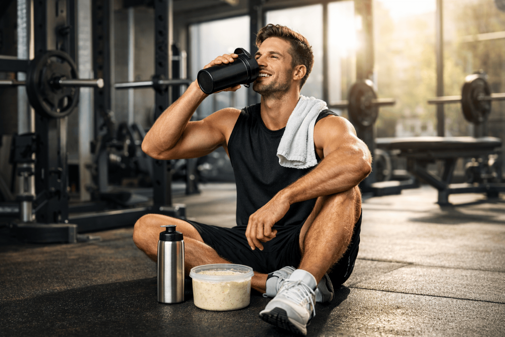 une personne profitant des bienfaits de la crème de riz