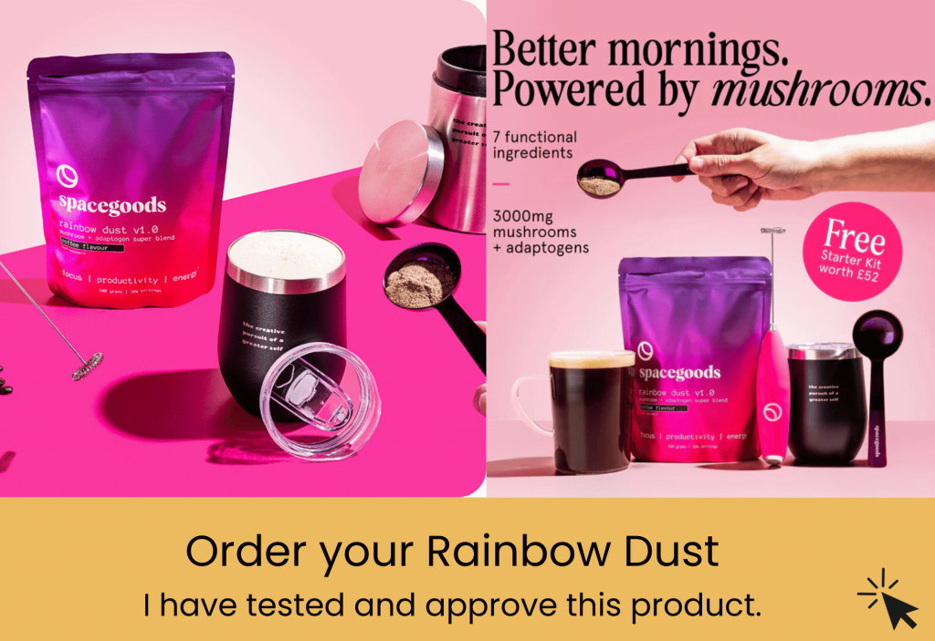 what customers think of spacegoods rainbow dust