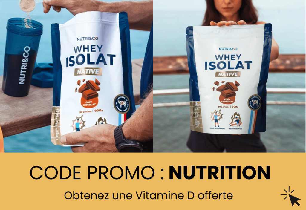 whey isolate native de Nutri&Co pour supplémenter