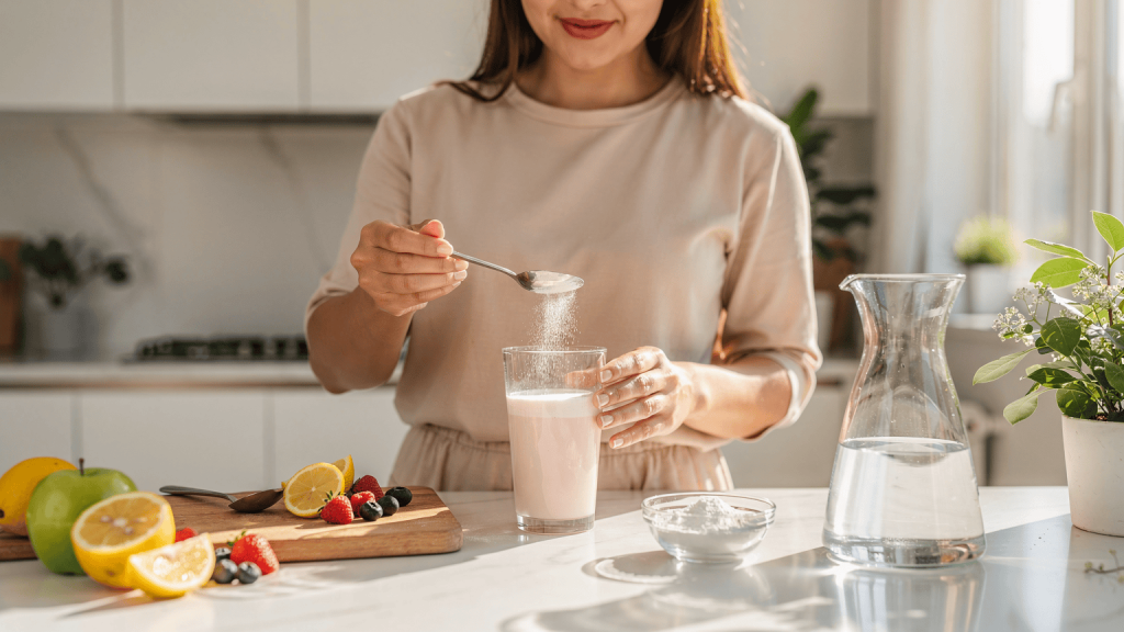 How should marine collagen be used