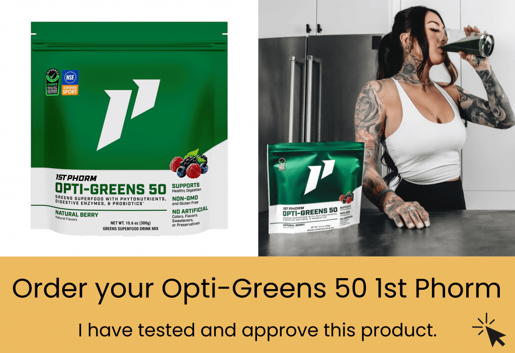 What customers think of 1st Phorm Greens