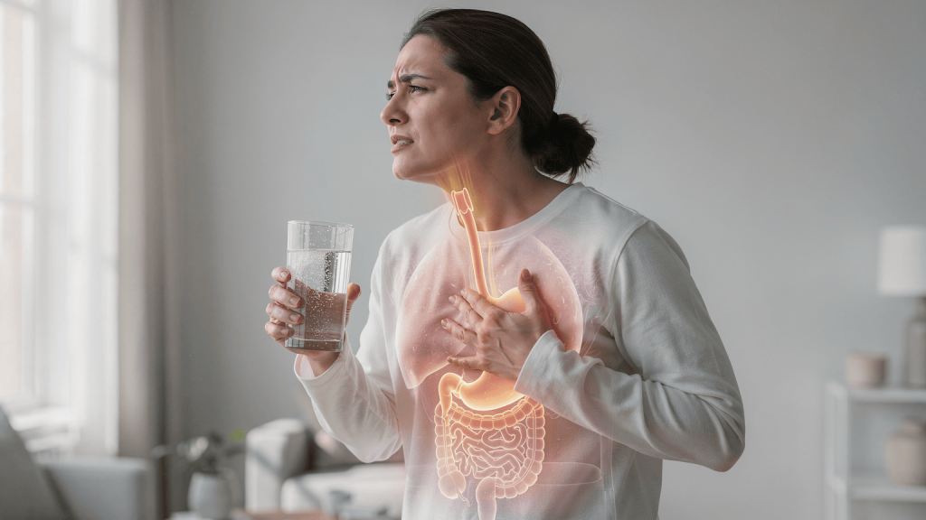 Why acid reflux can appear after starting collagen