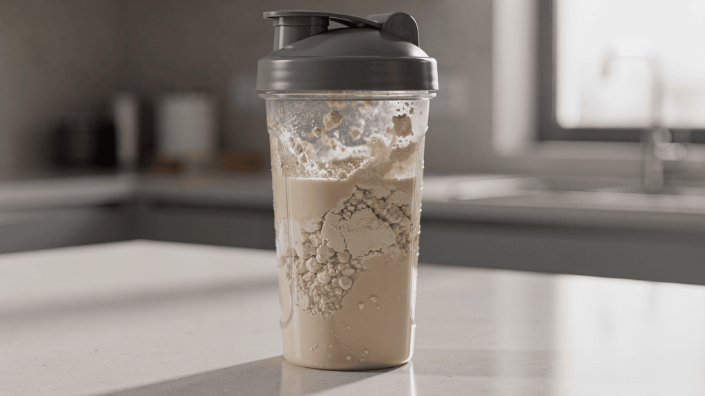 faire un shaker sans grumeaux après avoir acheté sa whey