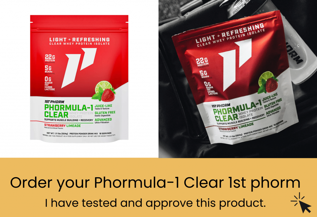what customers think after using 1st phorm clear protein